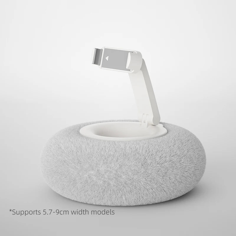 Support Mobile Universel avec Coussin Douillet – Pour Streaming, Bureau ou Lit